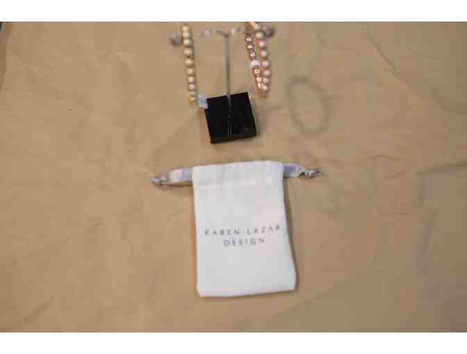 2 Gold Filled Beaded Bracelet by Karen Lazar Design