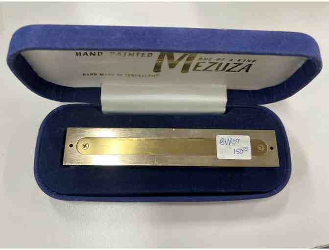 Jerusalem Hand Painted Mezuzah With Kosher Scroll