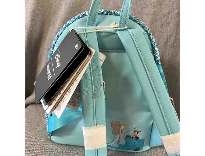 Loungefly Backpack - Disney's Pinocchio (Fairy) - sequin bag illuminates