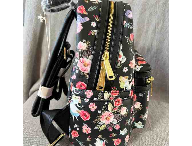 Loungefly Backpack - Disney's Alice in Wonderland (floral black)