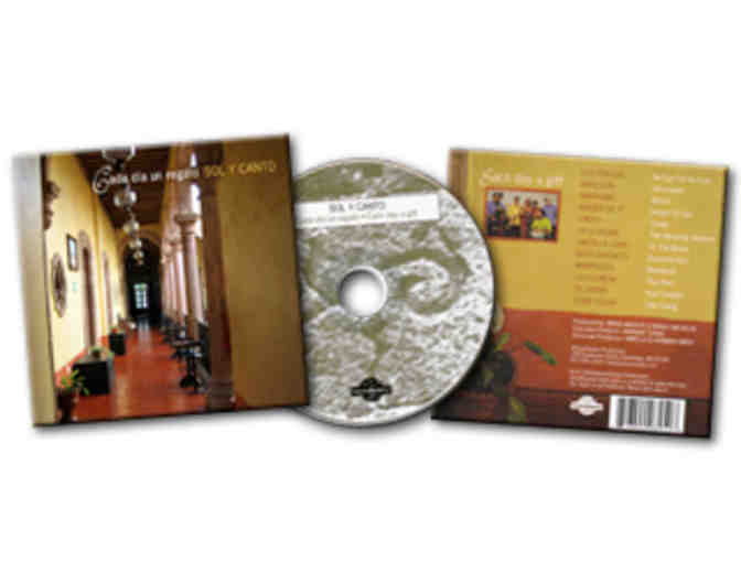 Sol y Canto CD and DVD package