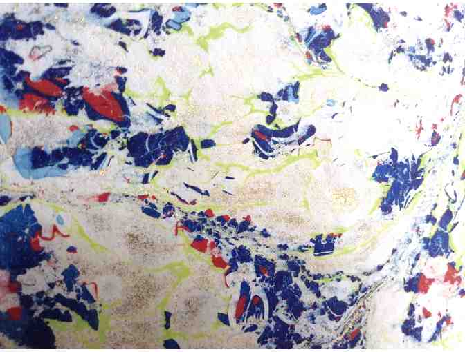 Unique Marbled Paper 1986