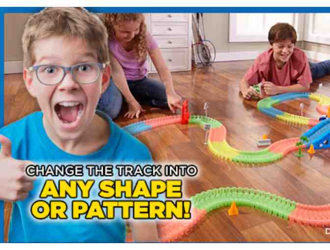 Magic Tracks The Amazing Racetrack That Can Bend, Flex and Glow