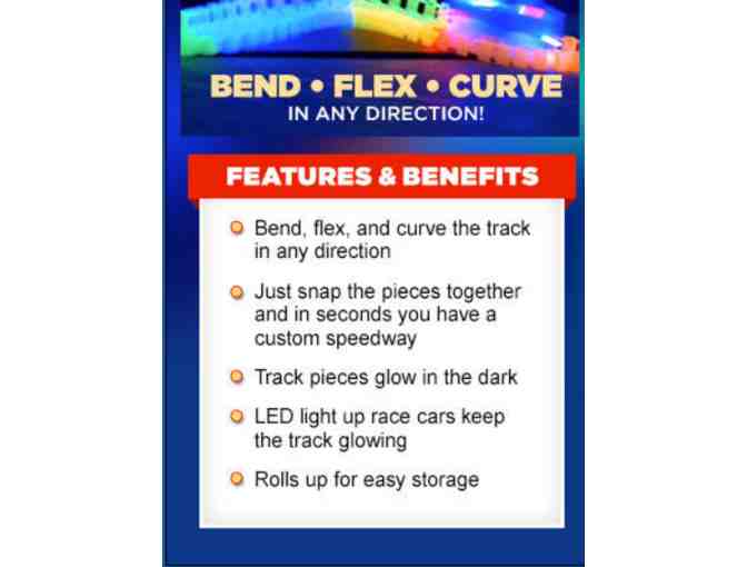Magic Tracks The Amazing Racetrack That Can Bend, Flex and Glow