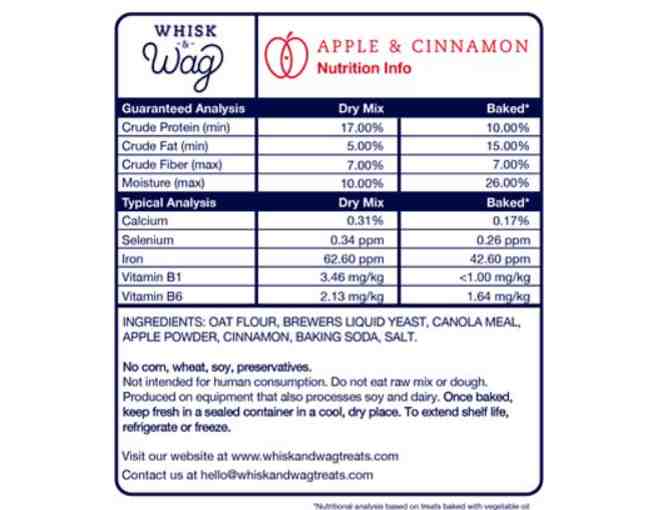 Whisk and Wag Homemade Dog Treat Mix 1