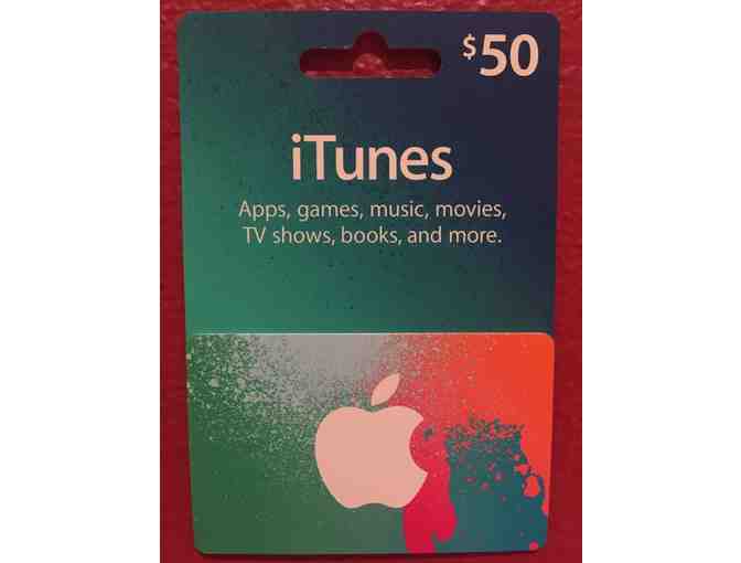 $50 iTunes Gift Card