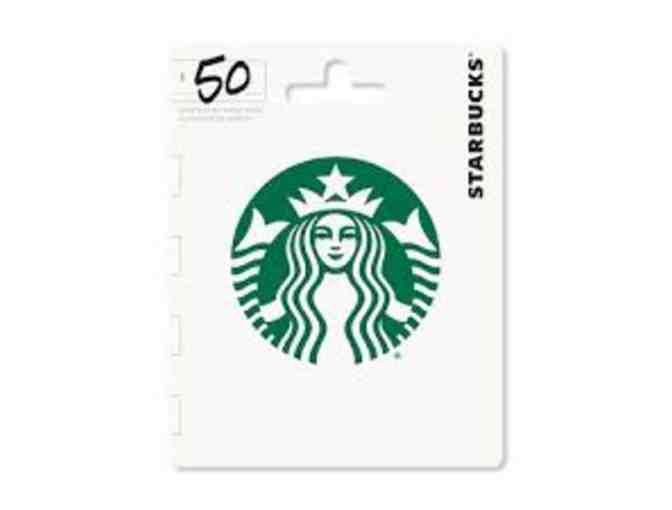 $50 Starbucks Gift Card