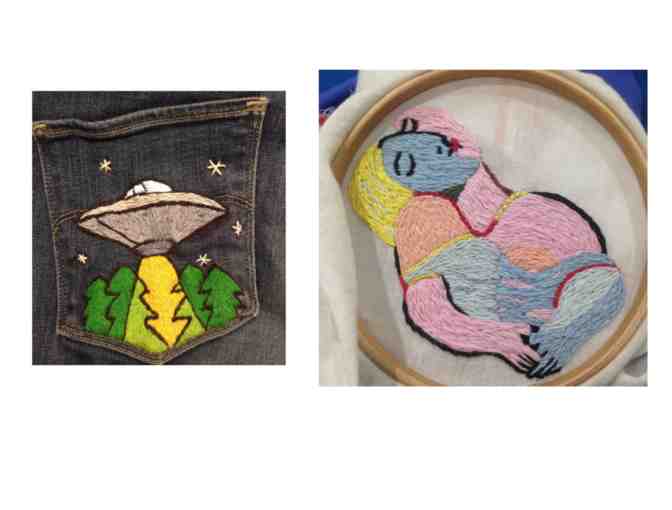 Custom Hand-Embroidered Patch
