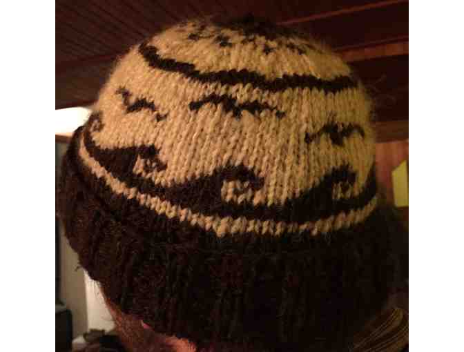 Custom Hat made with Handspun Carter Farm Wool