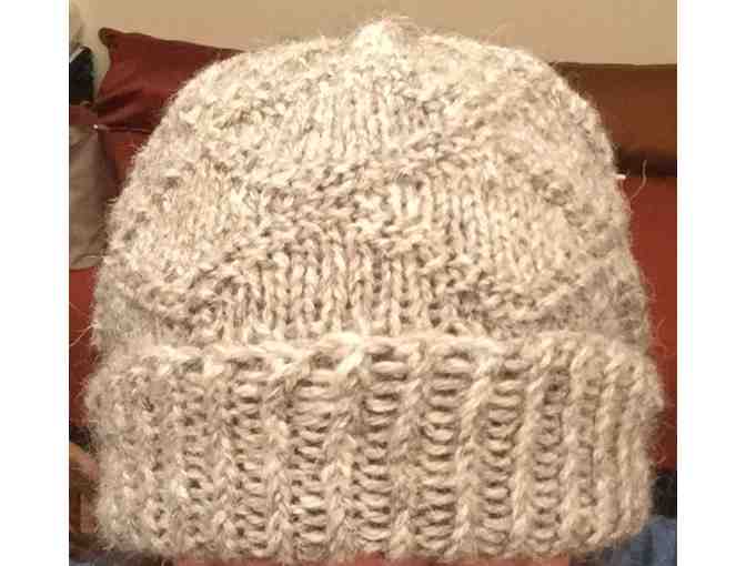 Custom Hat made with Handspun Carter Farm Wool