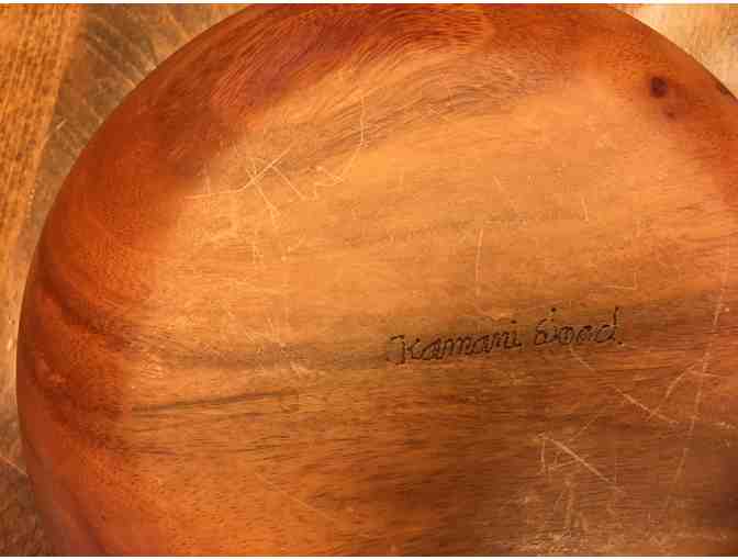 Hand-Turned Wooden Bowl