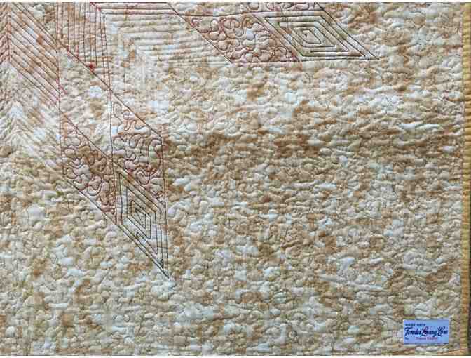 Quilted Wall Hanging with Lone Star Pattern