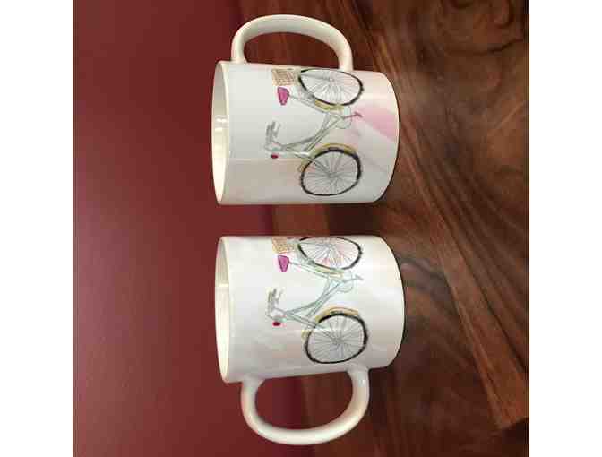 Pair of ceramic mugs