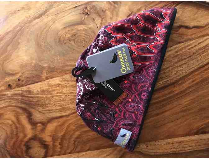 Polar fleece-lined sequined beanie!