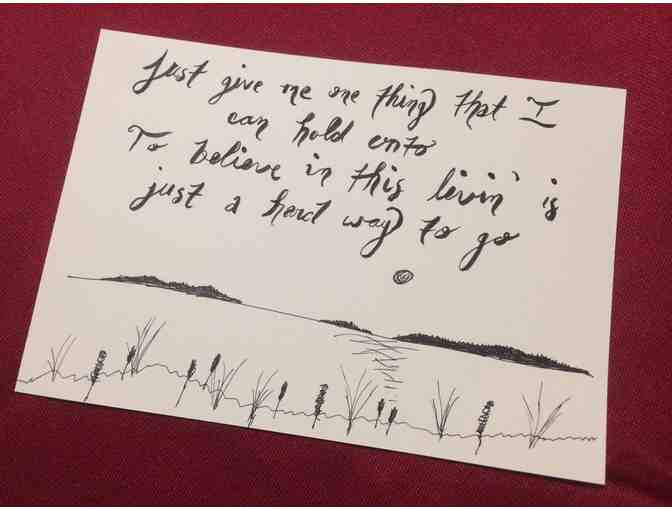 Handmade Nor'wester Postcards