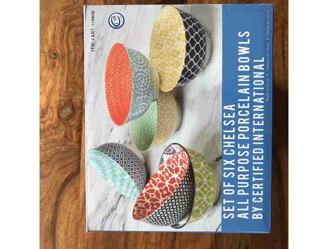 Set of Six Ceramic Bowls