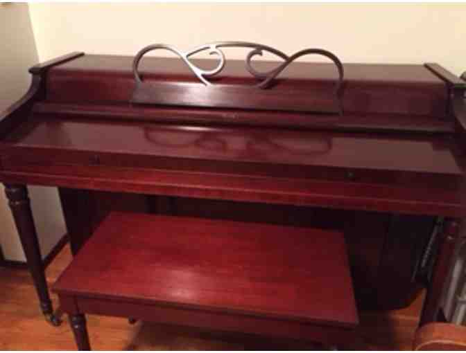 Vintage upright piano
