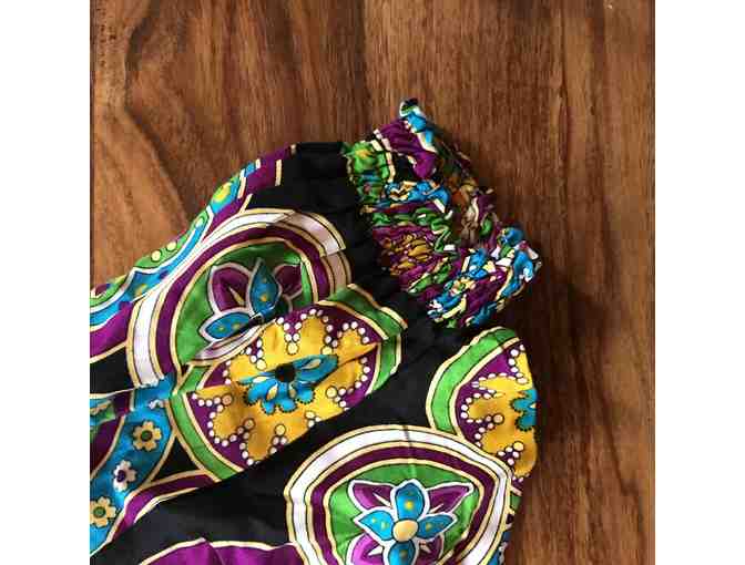 Brilliantly-colored Thai pants