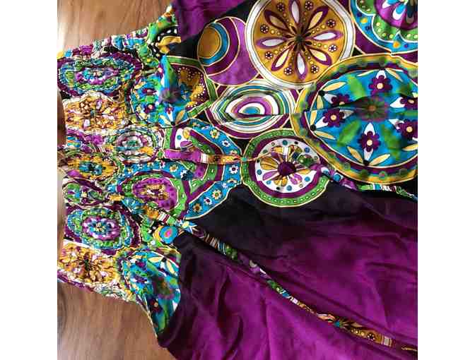 Brilliantly-colored Thai pants