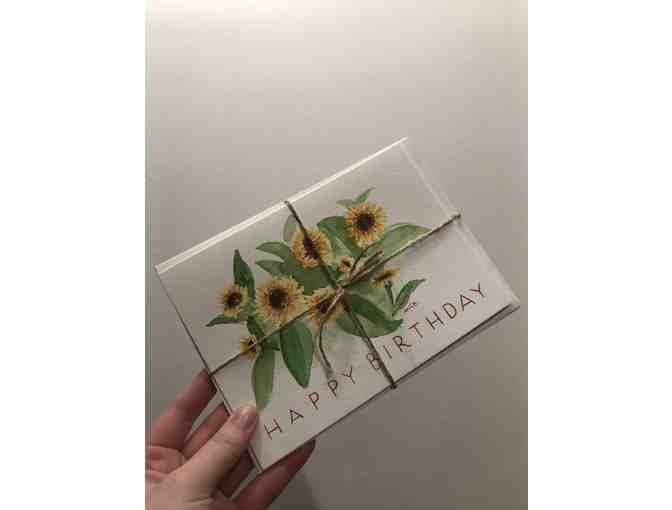 Hand-Painted Greeting Cards (Pack of 5) Set #1