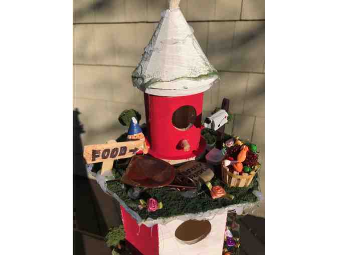 Fairy Garden Artisian Bird Home