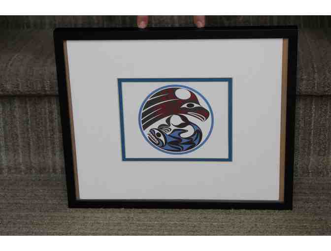 Eagle and Salmon Print (Unsigned)