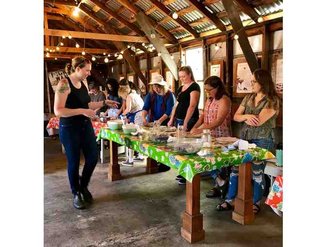 Pie Class + Farm Tour at Bow Hill Blueberries