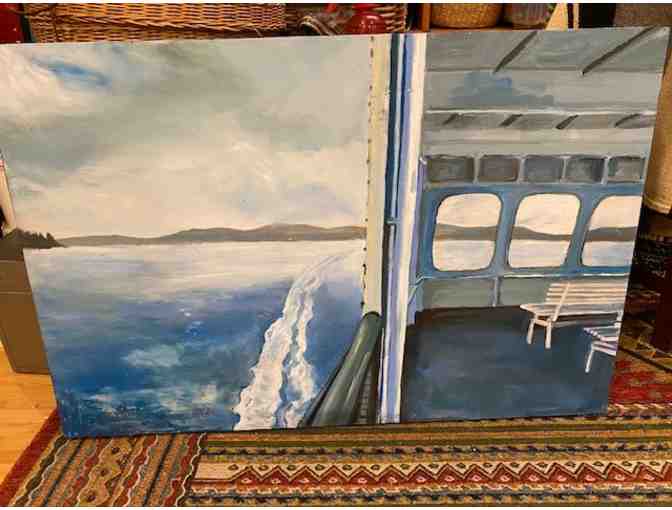 'The Sea is Mine and I Will Share It' Painting