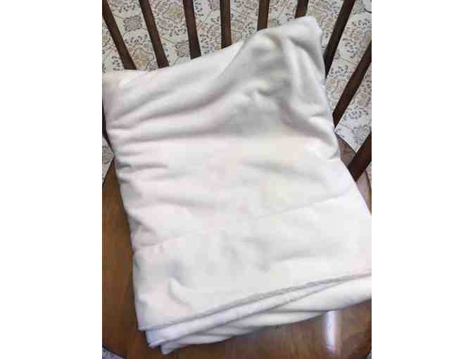 Cozy Berkshire Blanket and Throw Pillow