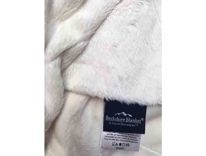 Cozy Berkshire Blanket and Throw Pillow