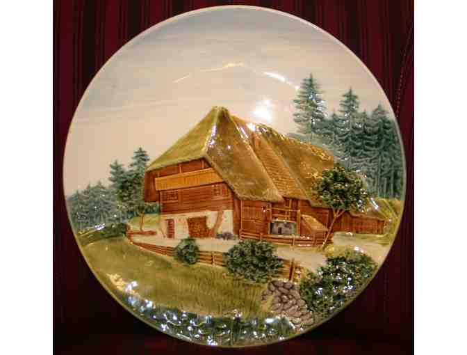 3D Germany Alpine Majolica Plates