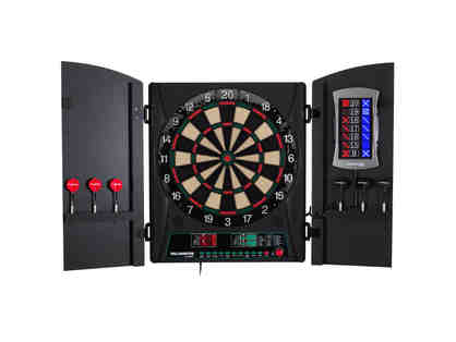 CRICKET MAXX 1.0 ELECTRONIC DARTBOARD CABINET SET