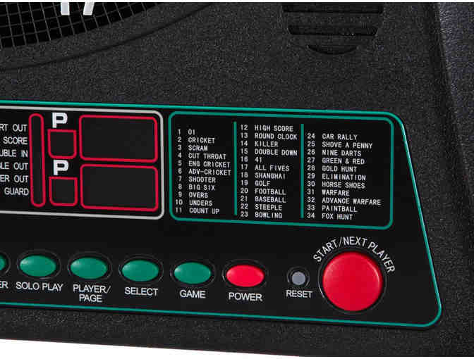 CRICKET MAXX 1.0 ELECTRONIC DARTBOARD CABINET SET