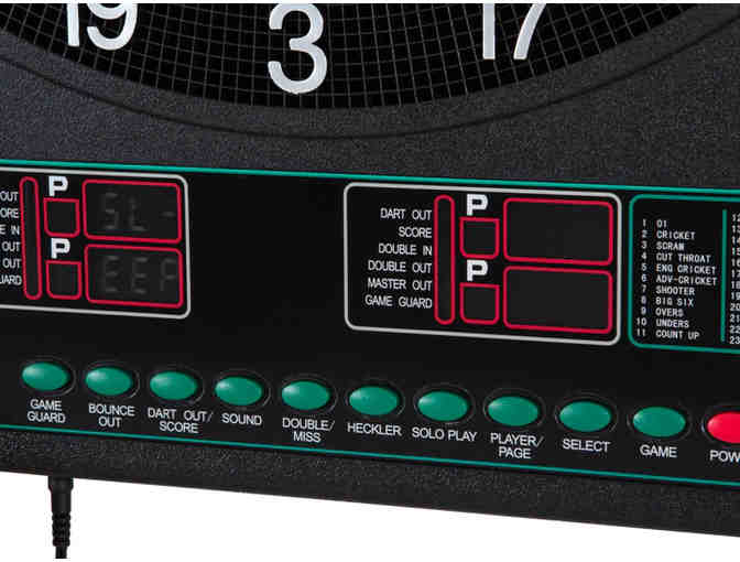 CRICKET MAXX 1.0 ELECTRONIC DARTBOARD CABINET SET