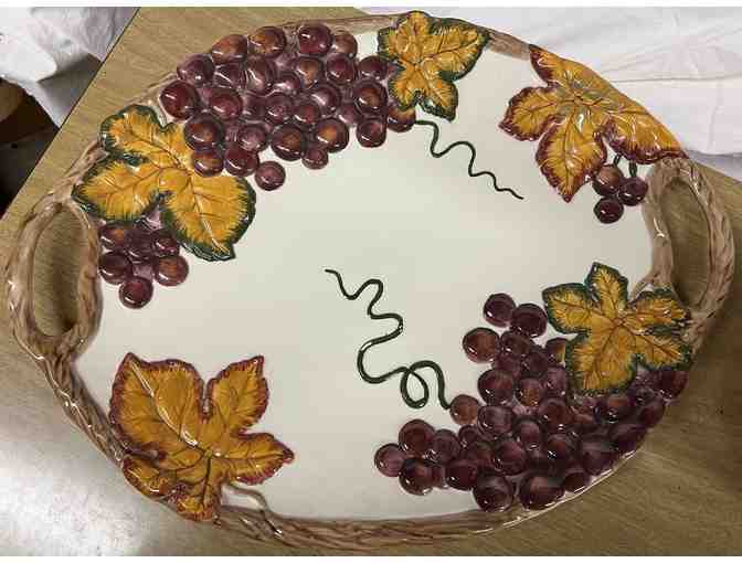 Vintage Bowl and Tray Set