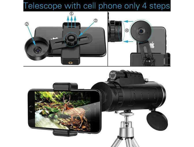 Zoom Monocular Telescope For Smartphones