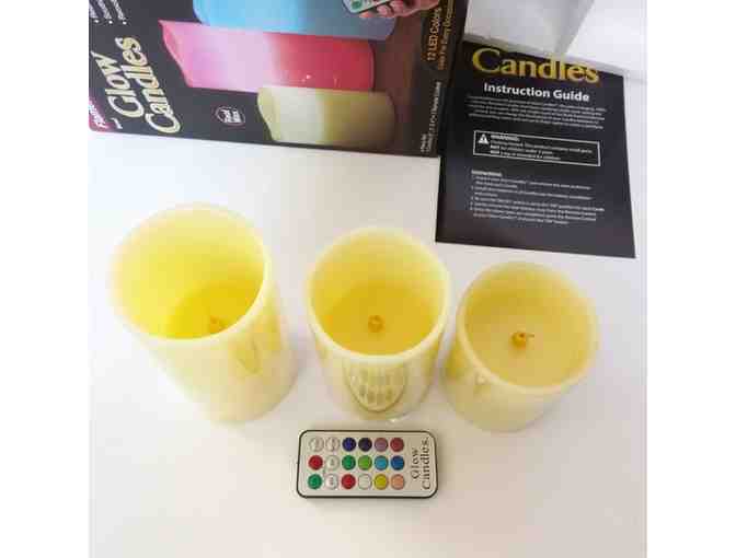 Flameless Color-Changing Candle Set