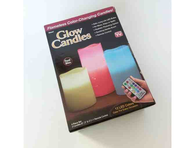Flameless Color-Changing Candle Set