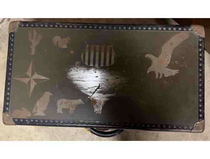 Military Trunk with Keys