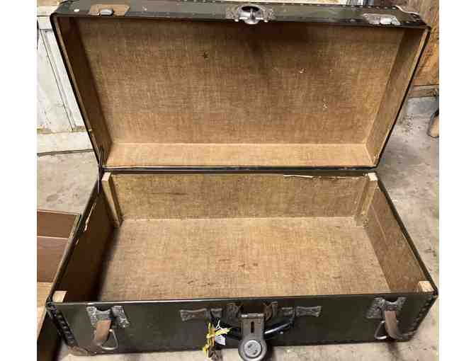 Military Trunk with Keys