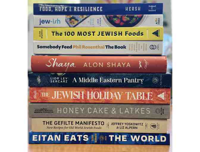 Collection of 10 Jewish Cookbooks by best selling Jewish chefs!