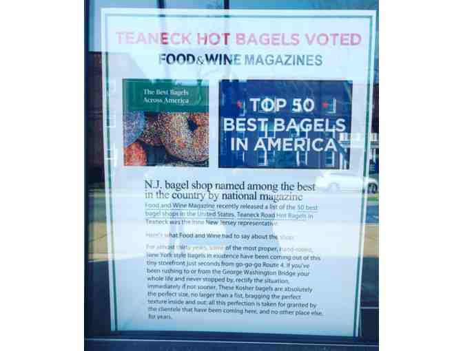 Two $25 Gift Cards to Teaneck Hot Bagels in Teaneck, NJ