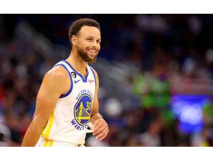 Stephen Curry Autographed Golden State Warriors Basketball Jersey