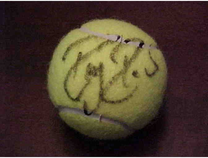 Roger Federer Autographed Tennis Ball