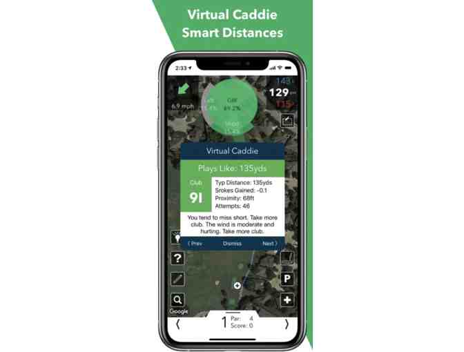 3 Year Subscription to the Roundabout Golf App (Eagle Tier)