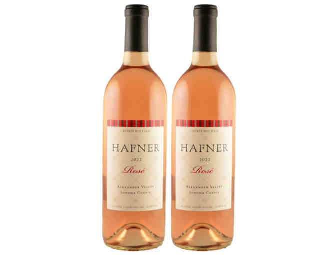 Half Case of Hafner Vineyards 2022 Alexander Valley Rose