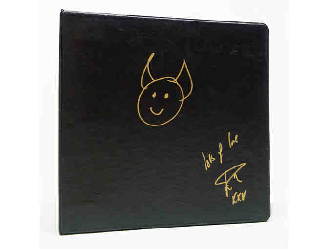 Lucifer Table Read Script+ Script Binder+ 8x10 Headshot Autographed by Tom Ellis