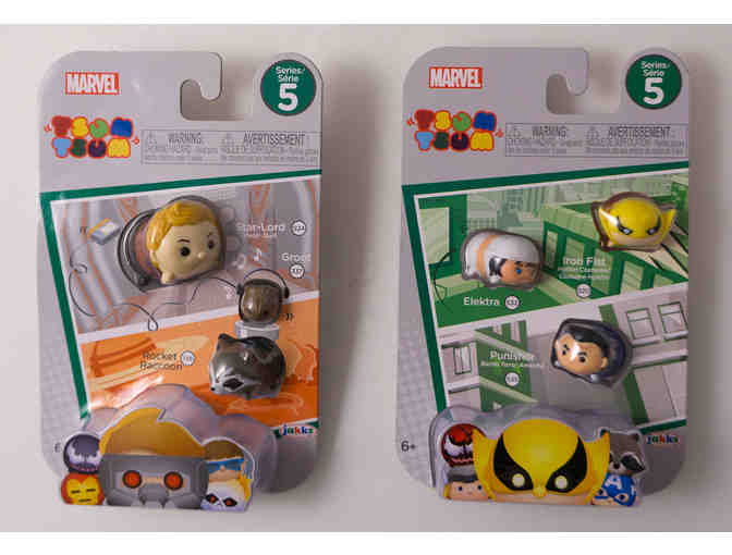 Tsum Tsum Journal+ Series 2 Spider-Man vs The Sinister Six+ Series 5 Gift Bundle