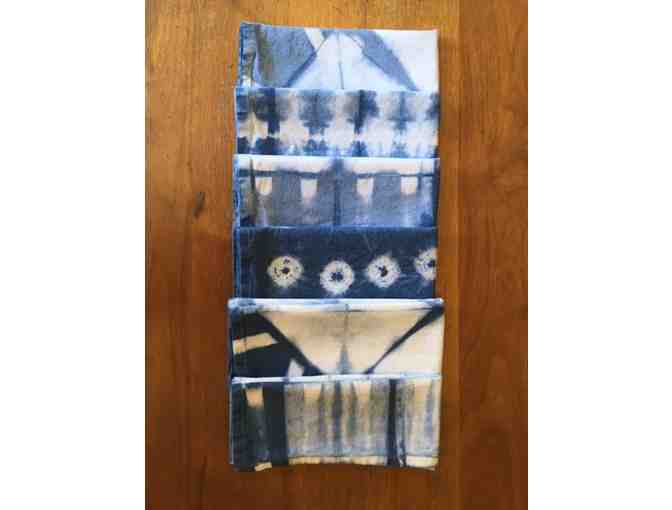Shibori Dyed Napkins #2 by Srta. Santolalla's Class