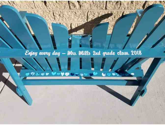 Adirondack Bench by Mrs. Mills' Class